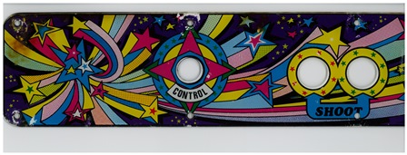 Universal control panel overlay, left